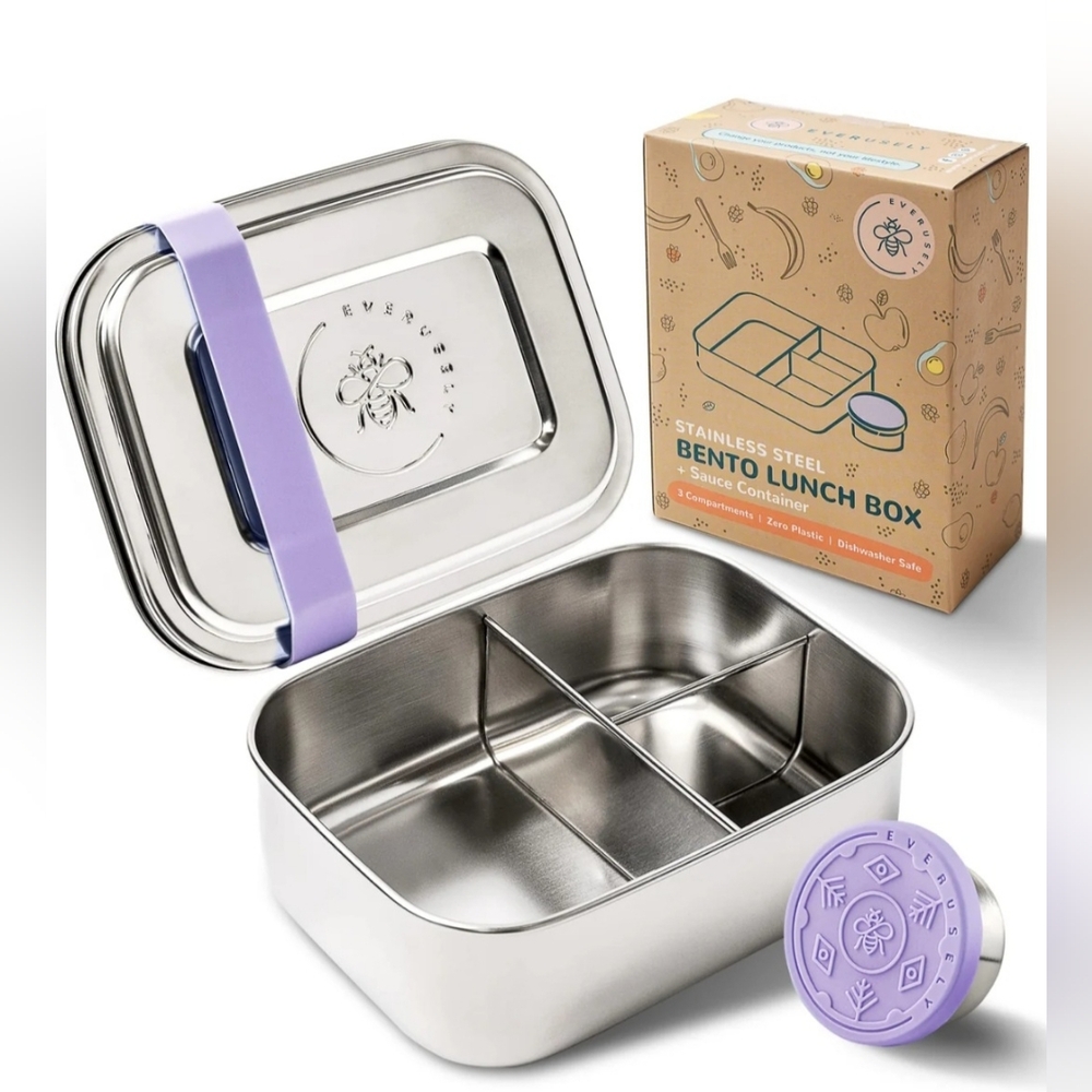 Bento Box for Kids - Lavender